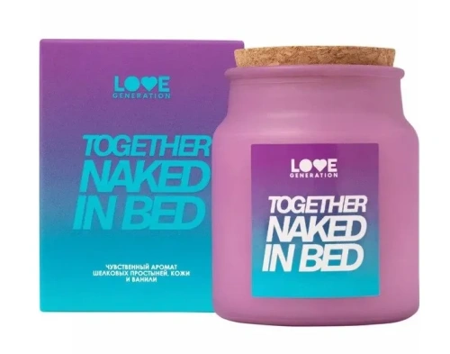 LOVE GENERATION свеча аромат. д/дома together naked in bed