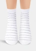 CLEVER носки женские L1001 market line белый р.25