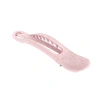 SOLOMEYA крабик д/волос из натуральной пшеницы в форме банана розовый HP009