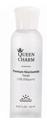 QUEEN CHARM тонер д/выравнивания тона с ниацинамидом 10% 120мл