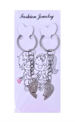 Брелок пара металл в ассорти