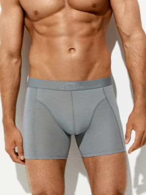 OMSA боксеры удлиненные с открытой резинкой B_OmB 1250 grigio р.52/2XL