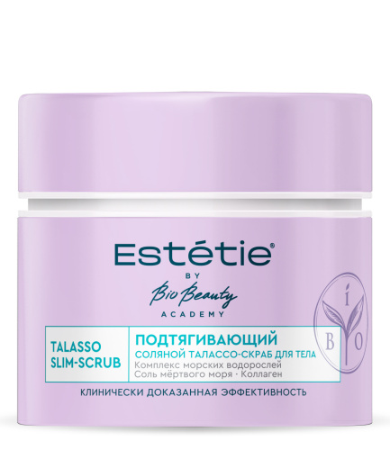 ESTETIE талассо-скраб д/тела соляной подтягивающий talasso slim-scrab 180мл
