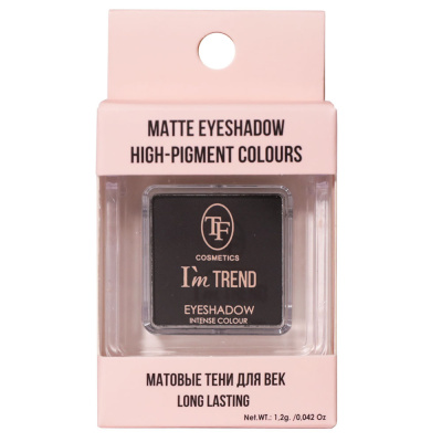 TRIUMPH тени д/век одинарные eyeshadow intense colour I'm trend matte т.01
