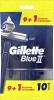 GILLETTE станок одноразовый муж. blue-2 c увлажняющей полоской 10шт 954/249/775