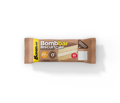 BOMBBAR пирожное протеиновое с начинкой вкус тирамису 45г