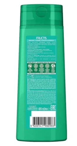 GARNIER FRUCTIS шампунь д/жирных волос кокосовый баланс 400мл