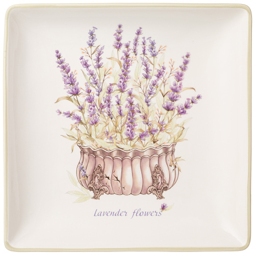 AGNESS Душа прованса блюдо 28*28*4см  358-2064