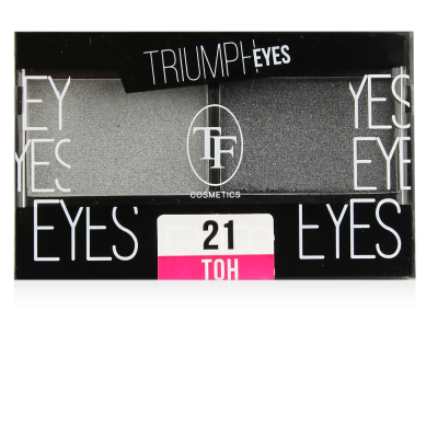 TRIUMPH тени для век двухцветные cte33 т.21