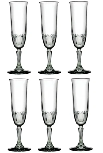 PASABAHCE KARAT набор бокалов д/шампанского 163мл 6шт 1057586