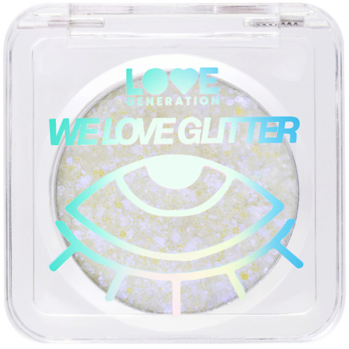LOVE GENERATION глиттер д/лица we love glitter т.04