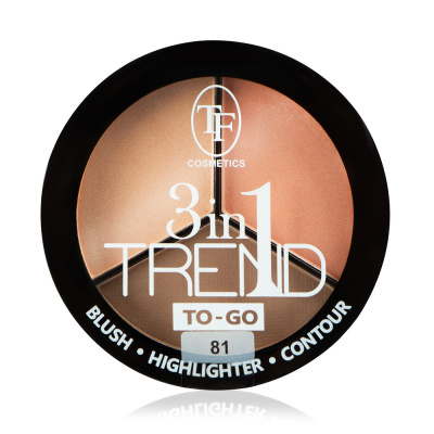 TRIUMPH палетка д/контуринга лица trend to-go т.81