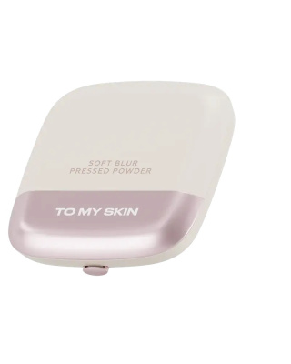 TO MY SKIN пудра для лица прессованная soft blur pressed powder т.01
