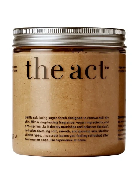 THE ACT скраб для тела сахарный 280г