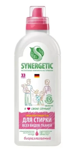 SYNERGETIC гель д/стирки универсальный 1000мл