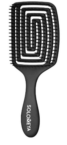 SOLOMEYA расческа д/сухих и влажных волос c ароматом винограда MZ006