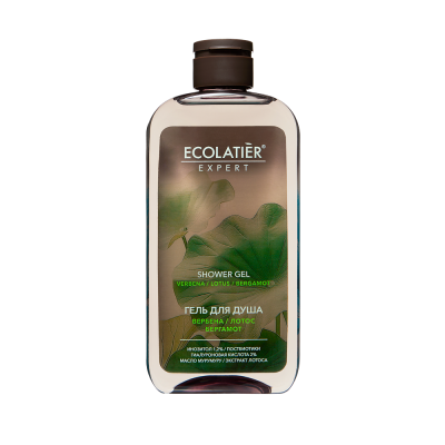 ECOLATIER Expert гель д/душа вербена лотос бергамот 400мл