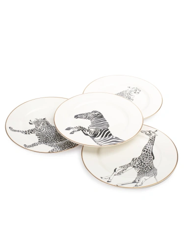 FIORETTA Into the wild набор тарелок десертных into the wild 19см 4шт GC2244-1