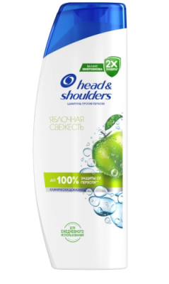 HEAD&SHOULDERS шампунь д/волос яблочная свежесть 360мл
