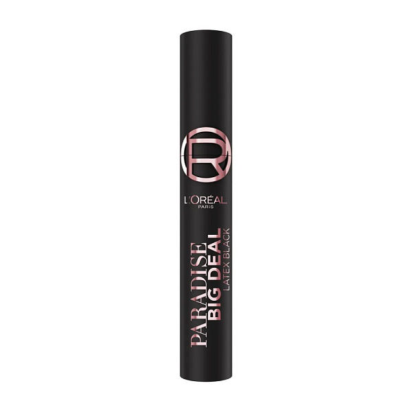 L'Oreal Paris Тушь для ресниц Paradise Big Deal Latex Black ультрачёрная, 9,9 мл