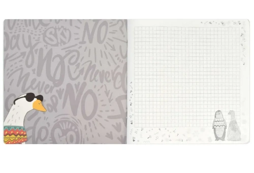 Блокнот 40л арт-братва 17*17см 66159