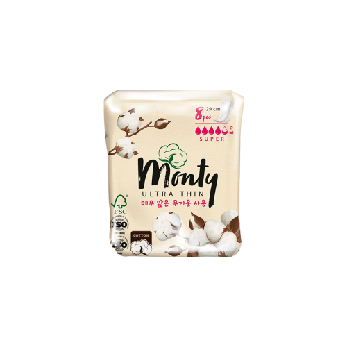 MONTY прокладки ultra super plus 8шт