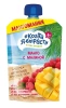 Дет пит Когда я вырасту Пюре яблоко-манго-малина б/сахара с 6мес 180г м/у; 6
