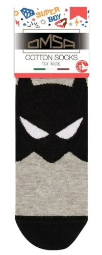 OMSA носки детские spiderboy/batboy 23Р61 rosso р.31-34