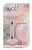 VALORI набор косметический роллер и скребок гуаша кварц 3141042