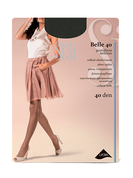 SISI колготки женские belle 40 nero р.4