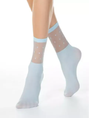 CONTE носки женские fantasy 18С-10СП light blue р.36-39