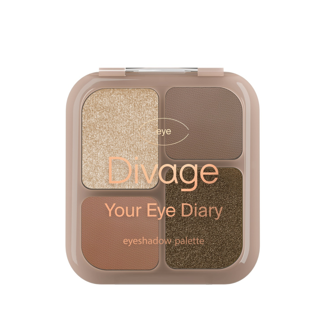 DIVAGE палетка теней для век your eye diary т.02
