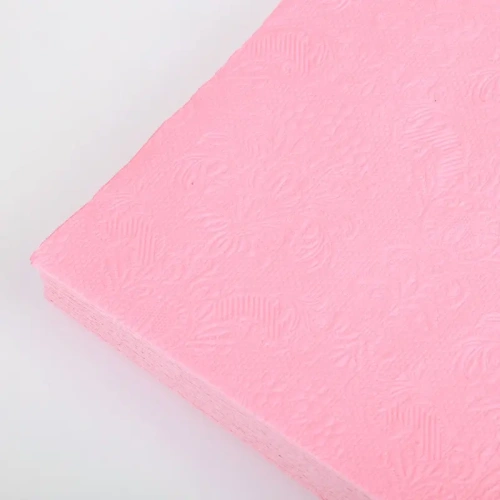 BOUQUET Art салфетки столовые барокко античный розовый 3сл. 33*33см 16шт