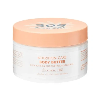 305 MIAMI SPA крем-баттер для тела питательный shea butter&coconut oil&squalane 250мл
